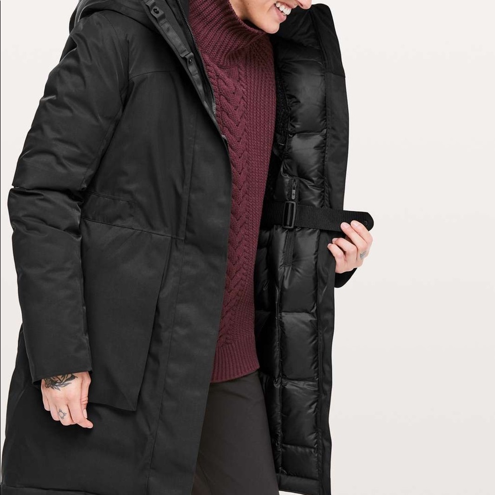 Lululemon Winter Warrior Parka Black 2